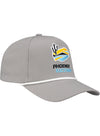 Phoenix Raceway Rope Hat In Grey - Angled Right Side View