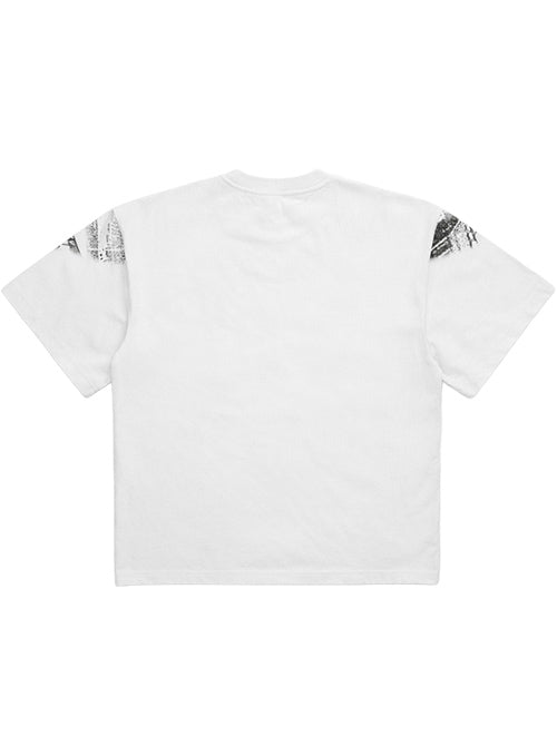 Common Hype x NASCAR Phoenix Raceway Duel T-Shirt in White - Back View