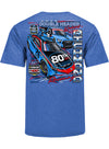 2026 Richmond Raceway Double Header T-Shirt In Blue - Back View
