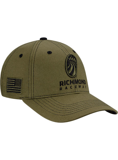 Richmond Military Hat - Angled Right Side View