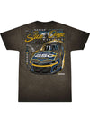 2026 San Diego Weekend Anduril 250 Ghost Car Tee in Brown - Back View