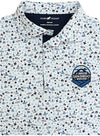 San Diego Weekend Horn Legend Motif Polo - Close Up View