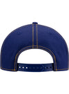 San Diego Weekend Regal Script Hat by New Era in Navy - back View
