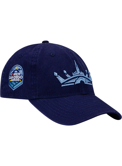 San Diego Weekend Crown Hat By New Era in Blue - Front Right View