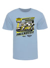 2023 Talladega Past Champs T-Shirt in Blue - Front View