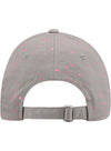 2026 Ladies Talladega Superspeedway Splatter Hat in Grey - Back View