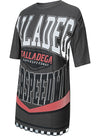 2026 Ladies Talladega Superspeedway Nightshirt in Black - Front Left View