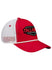 Talladega Rope Hat in Red and White - Angled Right Side View