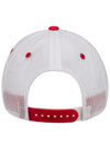 Talladega Rope Hat in Red and White - Back View