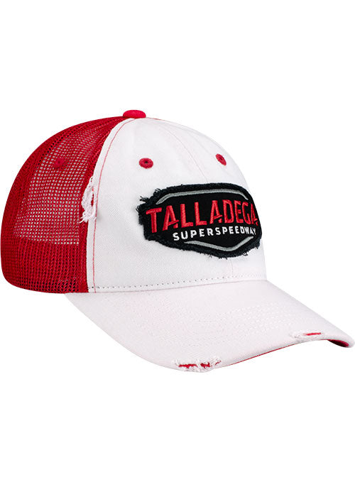 Talladega Superspeedway Distressed Hat - Angled Right Side View