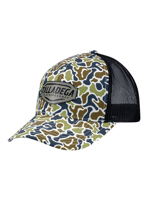 2026 Talladega SuperSpeedway Camo Hat - Front left view