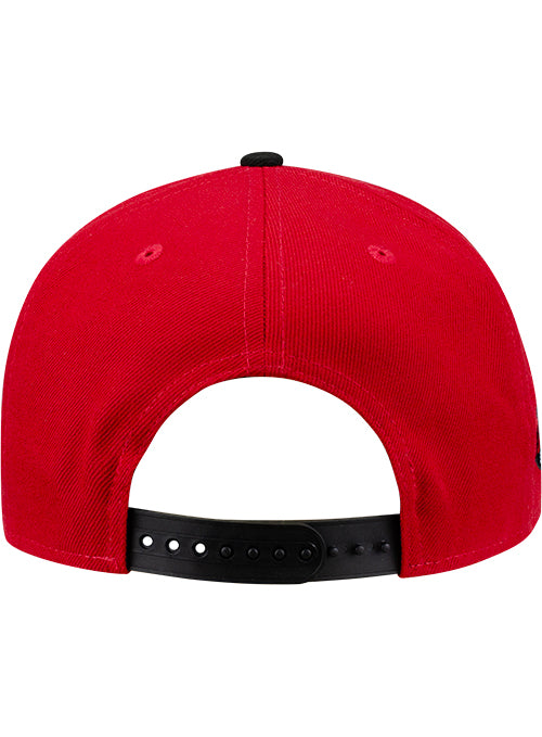 Talladega Superspeedway Hat by New Era in Red - Back View