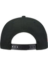 Talladega Superspeedway Vintage Black Hat by New Era in black - Back view