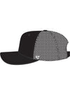 Talladega Superspeedway Domestic Arid Trucker Hat by '47 Brand In Black - Left Side View Mockup