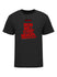 Talladega Iron Will T-Shirt in Black - Front View