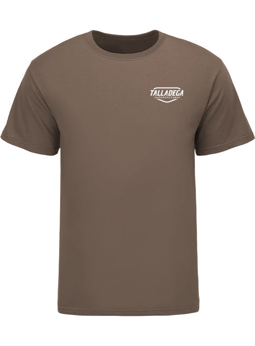 Talladega Superspeedway State Outline T-Shirt - Front View