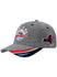 2023 Go Bowling at The Glen Limited Edition Hat in Grey - Angled Left Side View