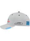 Watkins Glen International Limited Edition #221 out of 221 Hat in Grey - Left Side View