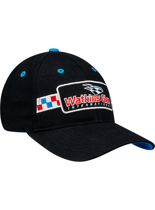 Watkins Glen Checkered Finish Line Hat - Angled Right Side View