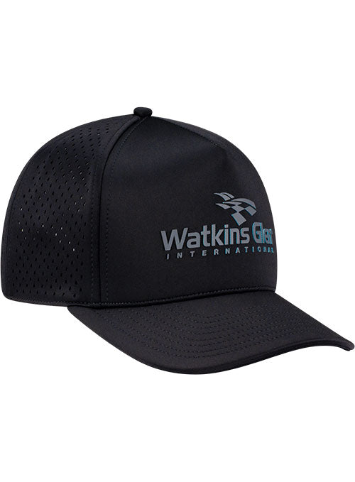 2026 Watkins Glen Shadow Hat in Black - Front Right View