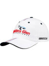 Watkins Glen International Striped Hat in White - Front Left View