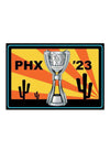 2023 Championship Weekend Lenticular Magnet - Back View