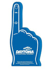 Daytona 500 Foam Finger in Blue and White - Back View