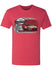 Martinsville Video Game Move T-Shirt in Red - Front View
