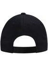 Youth Homestead Striped Hat in Black - Back View