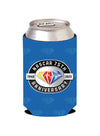 NASCAR 75th Anniversary 12 oz Can Cooler in Blue - Side View