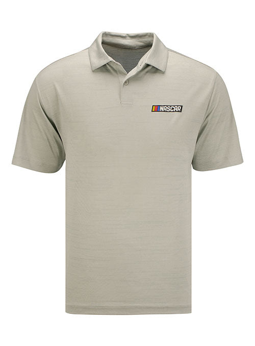 NASCAR Columbia Polo in Grey - Front View
