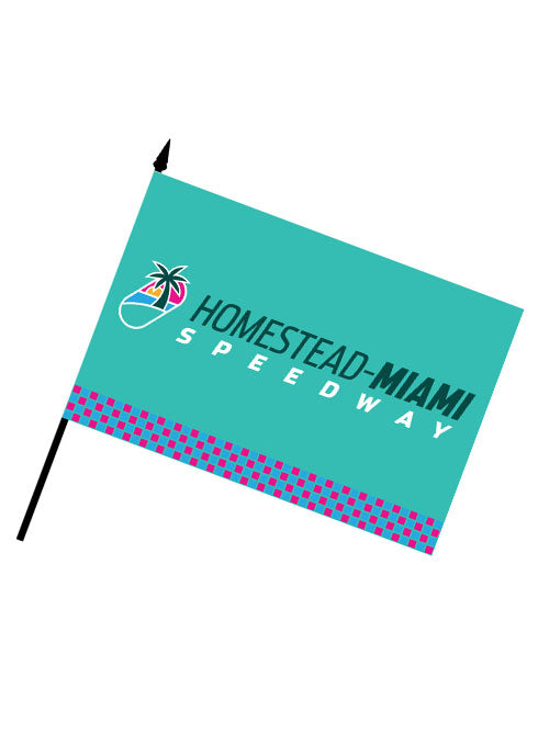 Homestead Stick Flag - Front View
