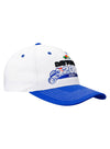 2023 Daytona 200 Adjustable Hat in White and Blue - Right Side View