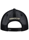 Kansas Tonal Outline Hat in Black - Back View