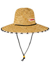 Martinsville Speedway Straw Hat in Tan- Front View