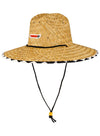 Martinsville Speedway Straw Hat in Tan- Front View