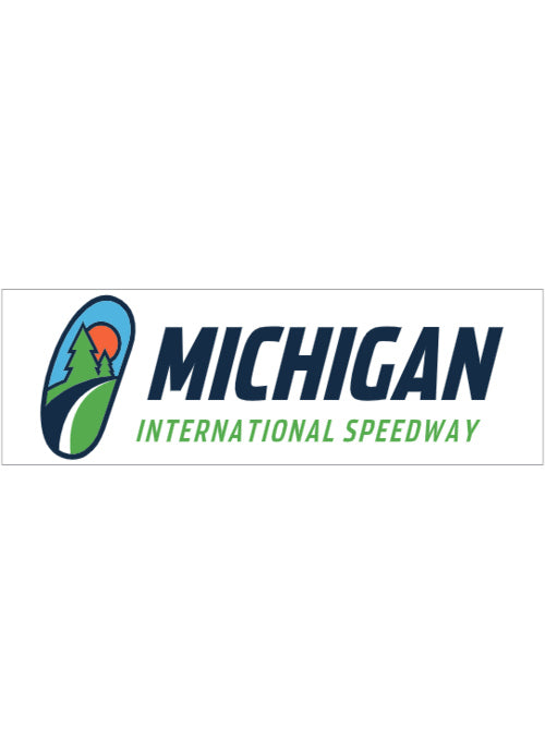 Michigan International Speedway 3x10 Decal - Front View