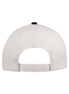 Michigan Americana Flames Hat in White - Back View