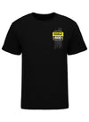 2022 YellaWood 500 Ghost Car T-Shirt in Black - Front View