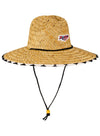 Talladega Superspeedway Straw Hat in Tan- Front View