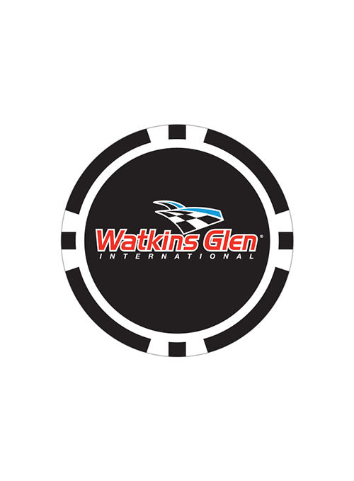 Watkins Glen Poker Chip - Side View