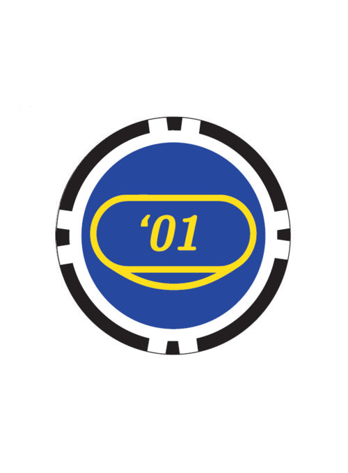 Kansas Speedway Poker Chip - Back View