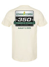 2025 Iowa Speedway Event Logo Drop T-Shirt - Back View
