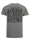 NASCAR Stars to Stripes T-Shirt in Grey - Back View