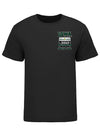 2024 Iowa Corn 350 Ghost Car T-Shirt in Black - Front View