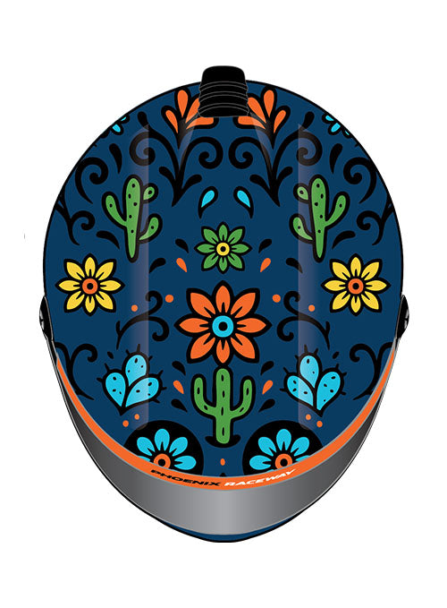 2025 Phoenix Championship Mini Replica Helmet - Top View