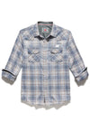 NASCAR Flag & Anthem Plaid Shirt - Front View