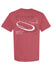 Richmond Raceway Track Outline T-Shirt - Front View