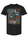 NASCAR Chicago Street Race L Train T-Shirt