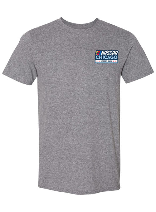 NASCAR Chicago Street Race Logo Drop T-Shirt - Front View